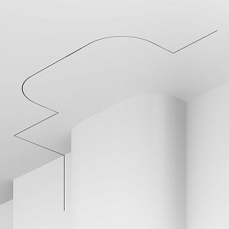 Шинопровод встраиваемый 100*5*1,5 см, Maytoni Technical  Busbar trunkings Levity TRX184-121B черный