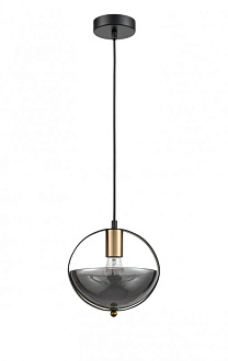 Подвесной светильник  21*142 см, 1*E27 черный, золото Vele Luce Broadway VL5362P11
