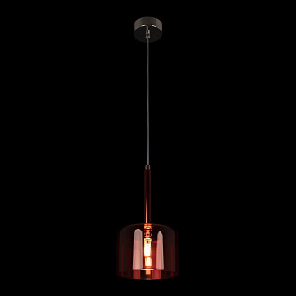 Подвесной светильник 14 см, 1*G4*5W хром Loft It Spillray 10232/A Red
