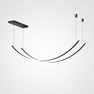 Подвесной светильник TEOLINE DUO L100 100*100*200 см, 2*LED*30W, ImperiumLoft teoline-duo01, Чёрный