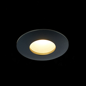 Встраиваемый светильник 8 см, ST LUCE Встраиваемые светильники ST213.408.01 Черный