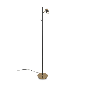 Светильник 148 см, Freya FR5201FL-01B, черный-латунь