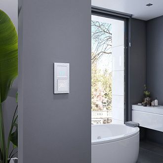 W1151201 Умный сенсорный терморегулятор  для теплого пола, белый Werkel, 4690389176937