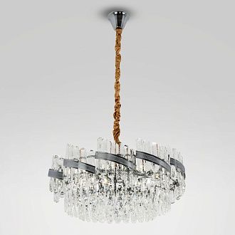 Подвесная люстра 60*60/100 см, 12*Е14 MODELUX ML.750.12 CR хром