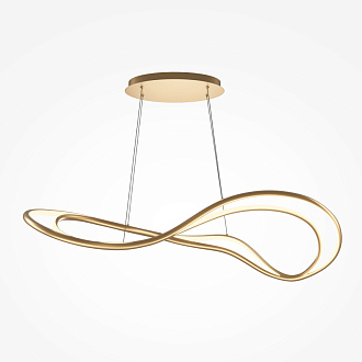 Подвесной светильник 115*33*333 см, LED, 56W, 3000К, Maytoni Plons MOD283PL-L65BS3K латунный