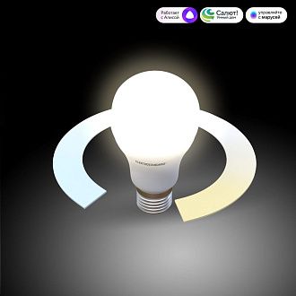 Умная лампа Classic LED А60 Е27 12W 3300К-6500К CCT+DIM (BLE2778) BLE2778 Elektrostandard  4690389217135, a071004