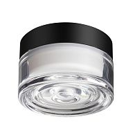 Светильник 13*8- см, 1*LED*6W, 2200/2700/3000K, Odeon Light Ronda 7156/6CL, черный