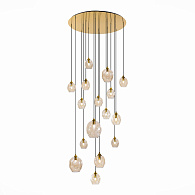 Люстра подвесная 117 см, ST LUCE IDESIA SL1188.303.16 Латунь