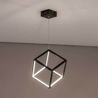 Подвесной светильник  LED Citilux Куб CL719201 Черный, 30W*4000K