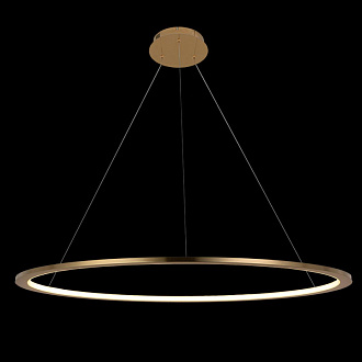 Подвесной светодиодный светильник Loft IT Ring 10014XL, 36W LED, 3000K, диаметр 100 см, золото