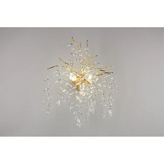 Бра 28*40*50 см, 3*G9, 5W, Aployt Gertunia APL.847.01.03, золотой