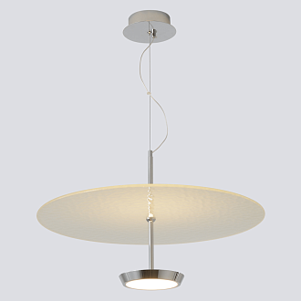 Подвесной светильник 60 см, 18W, 3000-6000K, Crystal Lux NICOLE SP18W LED, хром