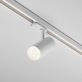 Трековый трехфазный светильник 6 см, 12W, 2700-5000K, Maytoni Focus Led TR197-3-12WCCT-M-W, белый