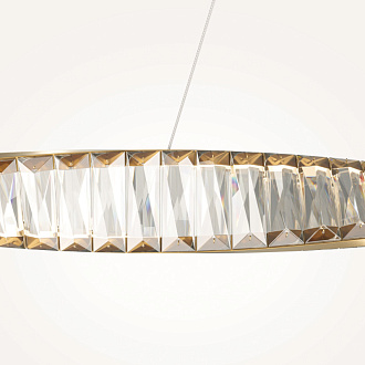 Подвесной светильник 120*8*311,1 см, LED, 36W, 3000К, Maytoni Krone P097PL-L36BS3K латунный