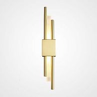 Бра CHORD C Brass 7,5*8*50 см, 2*LED*5W, 3000K, ImperiumLoft chord-c01, Латунь