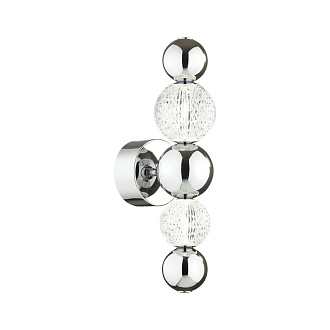 Светодиодный светильник 45 см, 7W, 4000K, Odeon Light CRYSTAL 5007/7WL, хром