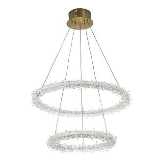 Подвесной светильник 60*60*150 см, LED 90W, 3300 / 6000К, Латунь MODESTYLE MS.1140.600.400