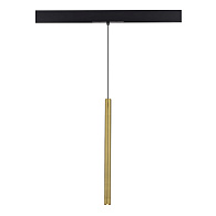 Магнитный трековый светильник 3,2*30,7/150 см, 1*LED*7W 3000K ST LUCE Skyline 48 ST682.336.07 золотистый