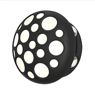 Настенный уличный светильник 12 см, 12W, 3000K, Favourite 4854-1W Option, черный