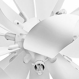 Люстра подвесная Lightstar Turbio 754266, белый, диаметр 65 см