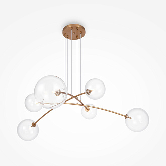 Подвесной светильник  20*0*130 см, G4 6 20W, К, Латунь Maytoni Mood MOD172PL-06BS