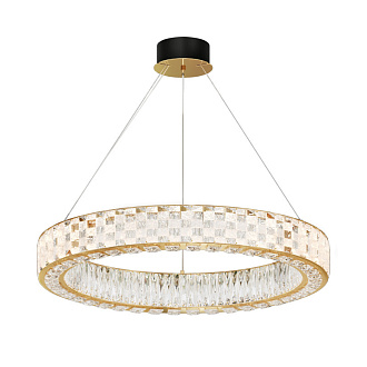 Подвесная люстра 85*85*318 см, LED, 3000К, Maytoni CASTELLO  MOD336PL-L170G3K золотой