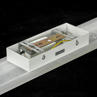 Бра 10*60 см, 2*LED*8W 4000K черный Lussole Alachua LSP-7150