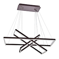 Подвесной светильник 80*40*120 см, LED 216W, 3000 / 6000K, Коричневый LED4U L11001-3HL BR