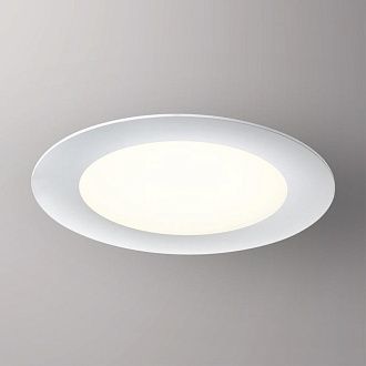 LED светильник 12 см, 15W, 3000-6000K, Novotech Lante 358952, белый, вр 10 см