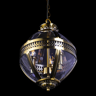 Подвесной светильник LOFT3043-BR, диаметр 30 см, бронза 