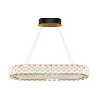 Подвесная люстра 95*35*318 см, LED, 3000К, Maytoni CASTELLO  MOD336PL-L130G3K золотой
