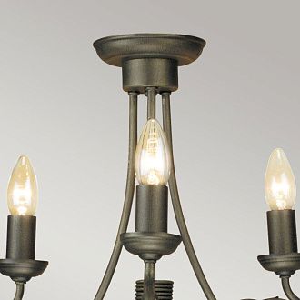 Люстра Elstead Interior, Арт. OV3-BLK-GOLD