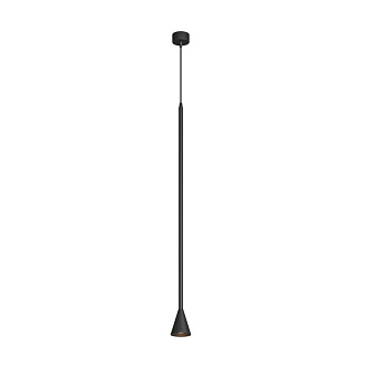 Подвесной светильник 7,5*7,5*182 см, 1*GU10, 40W, Maytoni Technical ARROW P064PL-01B-1 черный