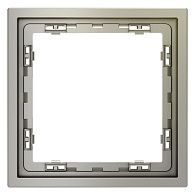 Рамка пластиковая Voltum S70 на 1 пост, шелк пластик Soft touch VLS100104