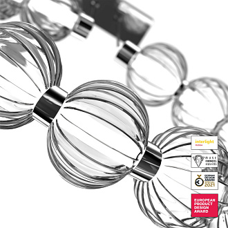 Светодиодный светильник 53 см, 23W, 4000K, Maytoni Amulet MOD555PL-L23CH4K, хром