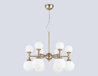 Подвесная люстра **45- см, 12*G9*28W, K, Ambrella Light High Light LH51050, золото