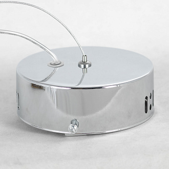 Подвесной светильник Lussole LSP-7063, 12*35 см, хром
