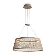 Подвесной светильник 35-120 см, LED*14W, 3000K, Freya Prism FR5535PL-L14B, Бежевый и серый