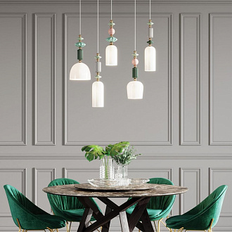 Подвесной светильник диаметр 21 см Odeon Light Candy 4861/1C Золото