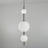 Светильник ElegantLight DZN-13549 ЧЕРНЫЙ  D250/H850-2000/3/LED/18W/4500K (150+200+100mm) 24-12