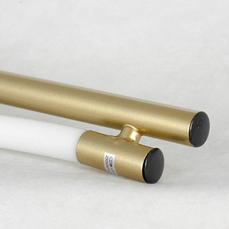 Торшер Lussole RIVER LSP-0651 матовое золото