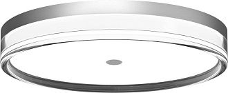 Люстра потолочная 40 см, 32W, 3000-6000K, Stilfort 4047/11/04C, серебро