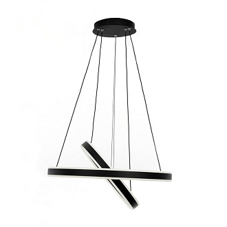 Светильник 60 см, 108W, 3000-5500 К Черный Citilux Дуэт CL719641