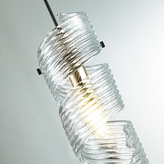 Подвес/бра 1*E14*40W Odeon Light Fusilli 5439/1, черный