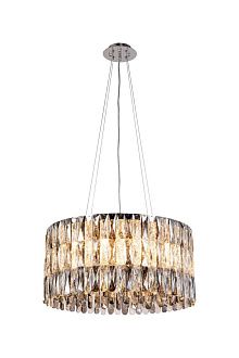 Люстра Ø600 x H310 (1430), мм, 18 x 40W (720W), CHROME (Хром) NewRgy 5060/18CR/A+C CHROME