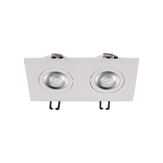 Встраиваемый светильник 18*9*2,5 см, GU10 LOFT IT Hap 10341/2A White белый, вр 7,5*14,5 см