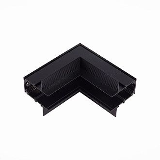 Коннектор 10*10*6,3 см, ST-Luce Track Black magnet in ГКЛ 12мм ST1007.449.12, черный