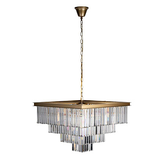 Подвесная люстра Loft IT Prism Clear 10019/600S, золото
