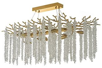 Люстра подвесная ** см, 10*G9*40W, Dio D`arte Tavenna Gold Tavenna H 1.5.100x40.100 G, золотой