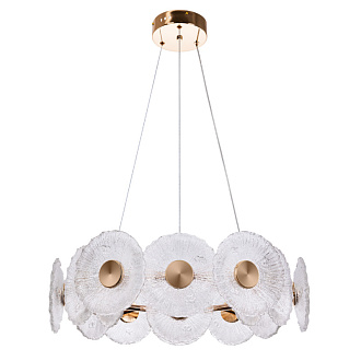 Люстра 60 см, 1*LED*62W 3000-6000K Arte Lamp Cherish A2097LM-90GO золото
